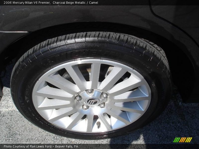 Charcoal Beige Metallic / Camel 2006 Mercury Milan V6 Premier