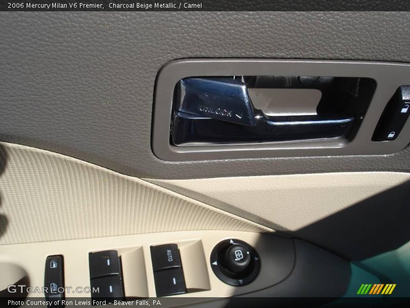 Charcoal Beige Metallic / Camel 2006 Mercury Milan V6 Premier