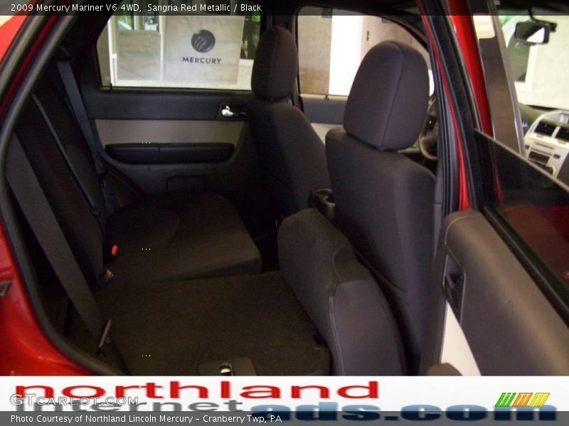 Sangria Red Metallic / Black 2009 Mercury Mariner V6 4WD