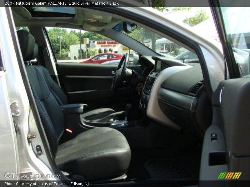 Liquid Silver Metallic / Black 2007 Mitsubishi Galant RALLIART