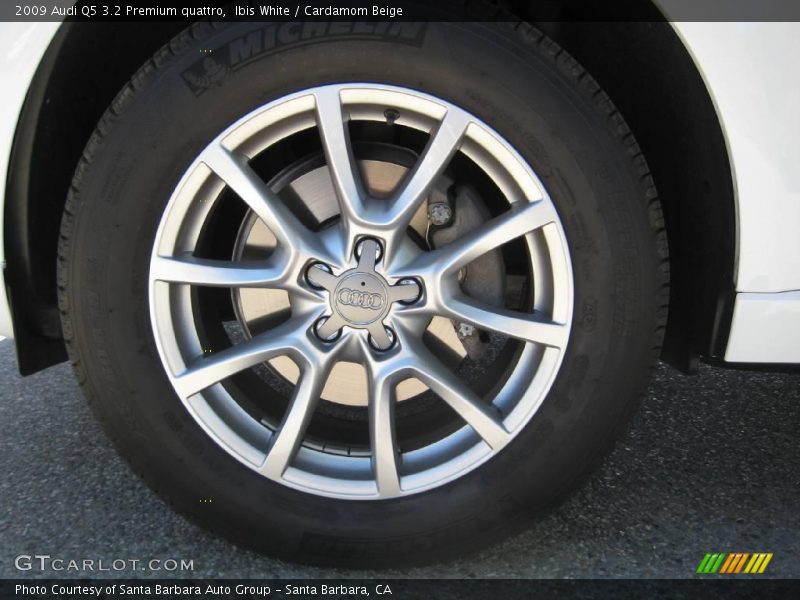 Ibis White / Cardamom Beige 2009 Audi Q5 3.2 Premium quattro