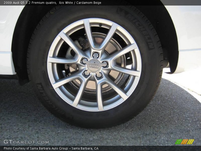 Ibis White / Cardamom Beige 2009 Audi Q5 3.2 Premium quattro