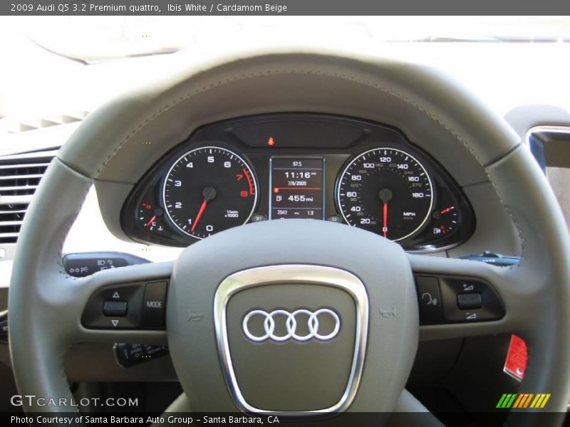 Ibis White / Cardamom Beige 2009 Audi Q5 3.2 Premium quattro