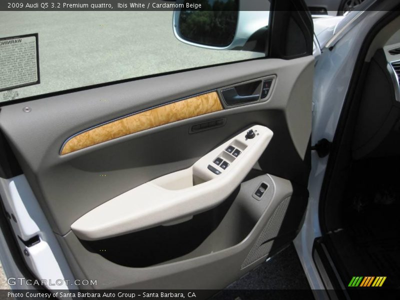 Ibis White / Cardamom Beige 2009 Audi Q5 3.2 Premium quattro