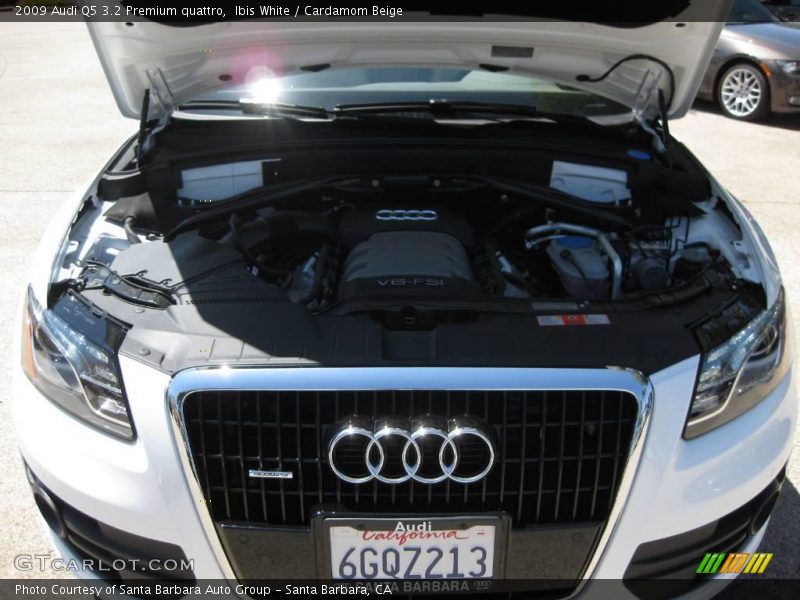 Ibis White / Cardamom Beige 2009 Audi Q5 3.2 Premium quattro
