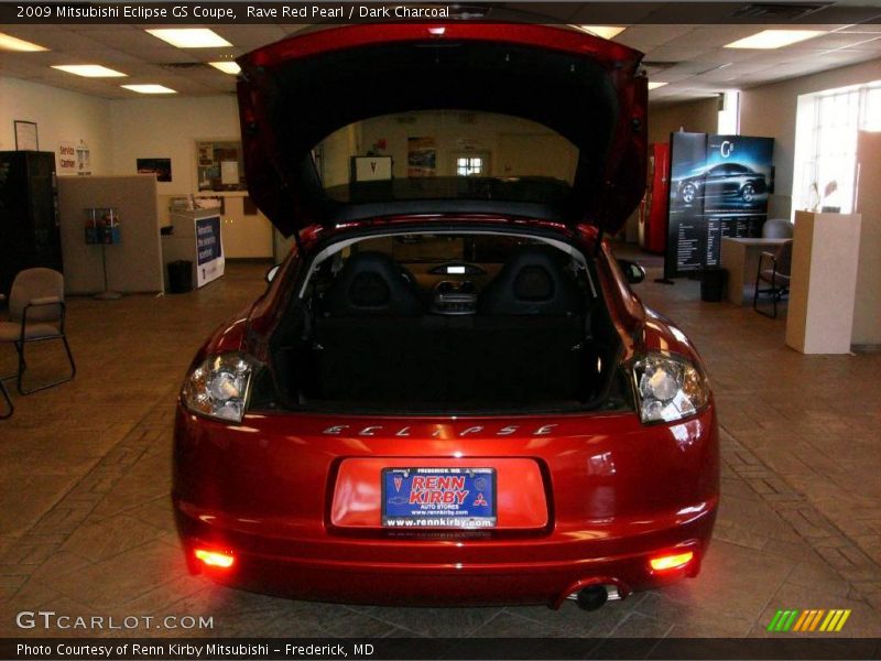 Rave Red Pearl / Dark Charcoal 2009 Mitsubishi Eclipse GS Coupe