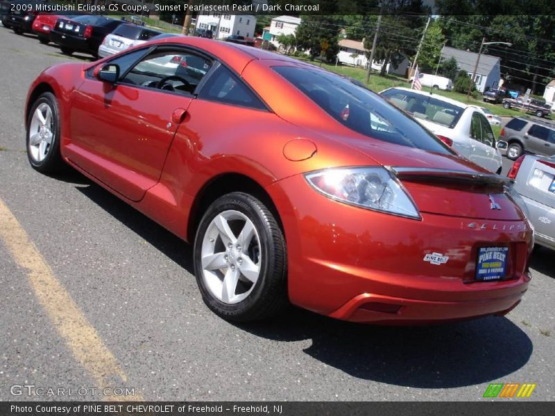 Sunset Pearlescent Pearl / Dark Charcoal 2009 Mitsubishi Eclipse GS Coupe