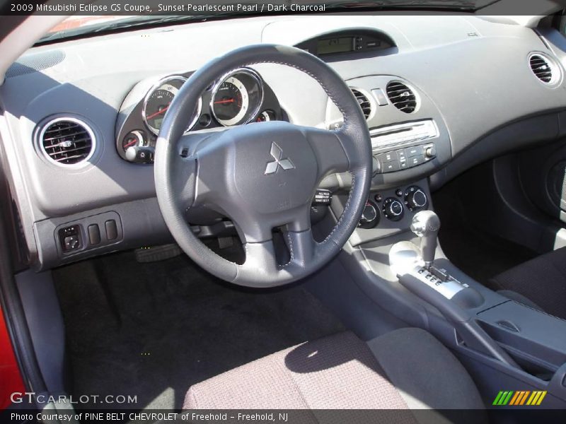 Sunset Pearlescent Pearl / Dark Charcoal 2009 Mitsubishi Eclipse GS Coupe