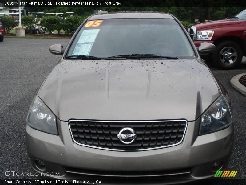 Polished Pewter Metallic / Frost Gray 2005 Nissan Altima 3.5 SE