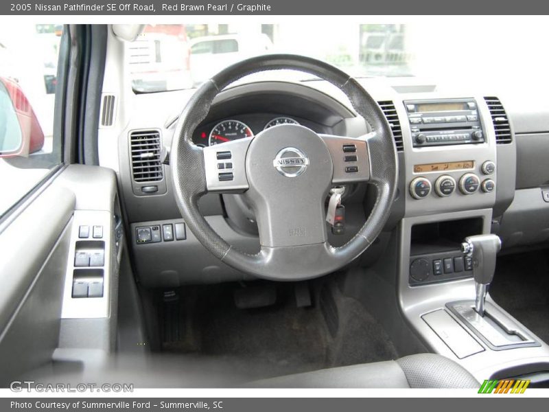 Red Brawn Pearl / Graphite 2005 Nissan Pathfinder SE Off Road