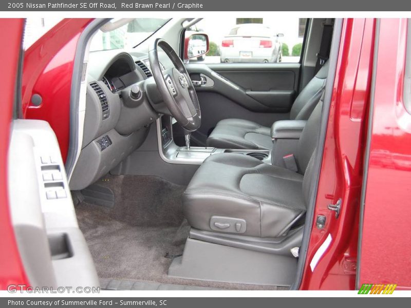 Red Brawn Pearl / Graphite 2005 Nissan Pathfinder SE Off Road