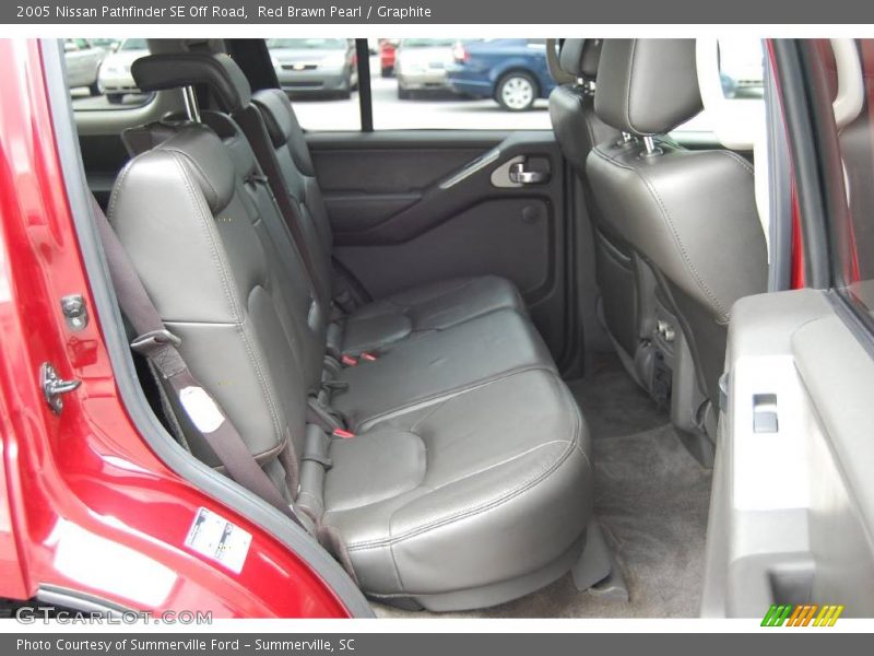 Red Brawn Pearl / Graphite 2005 Nissan Pathfinder SE Off Road