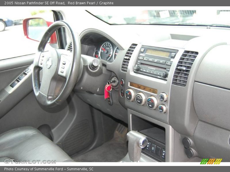 Red Brawn Pearl / Graphite 2005 Nissan Pathfinder SE Off Road