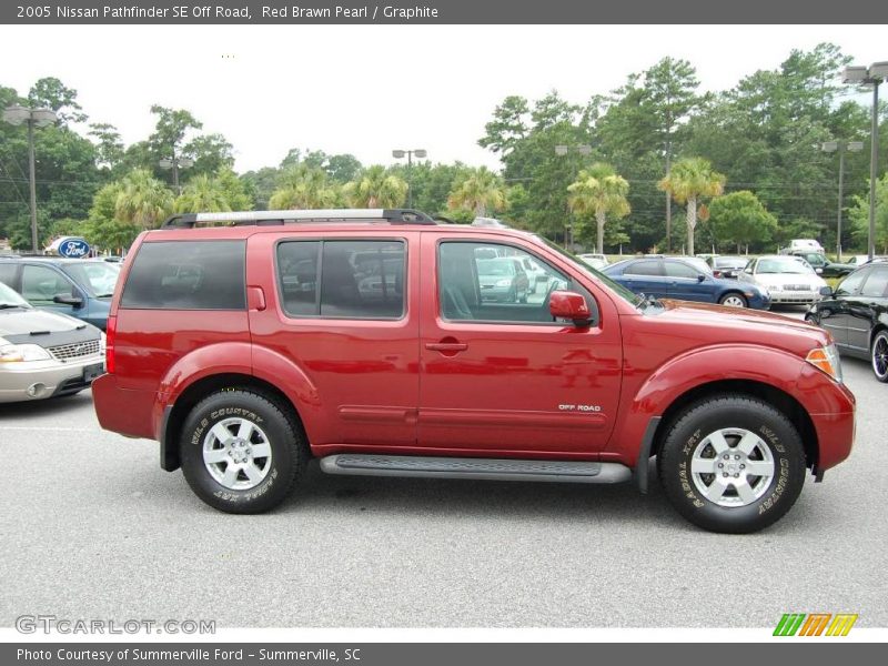Red Brawn Pearl / Graphite 2005 Nissan Pathfinder SE Off Road