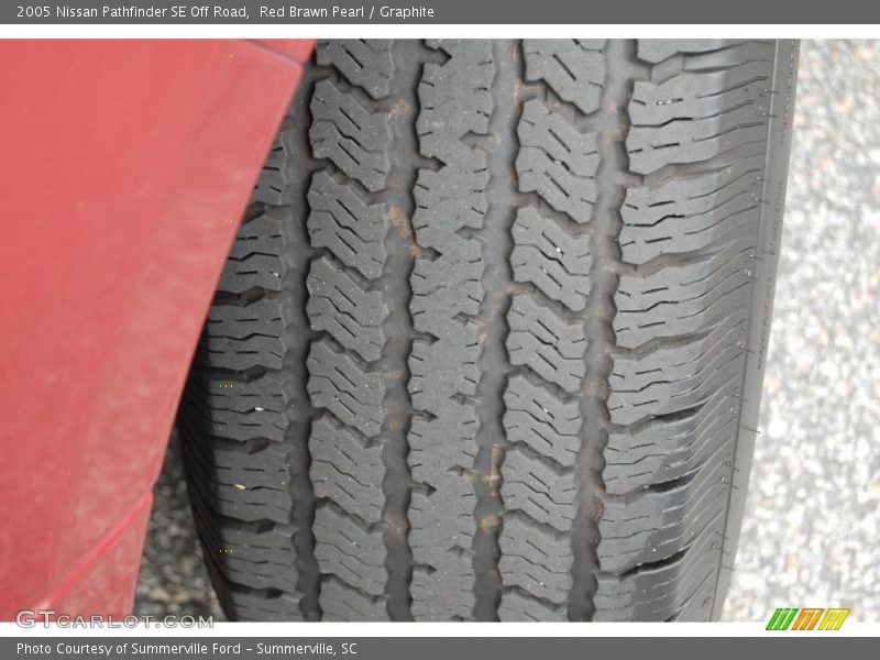 Red Brawn Pearl / Graphite 2005 Nissan Pathfinder SE Off Road