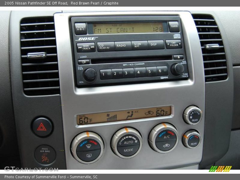 Red Brawn Pearl / Graphite 2005 Nissan Pathfinder SE Off Road