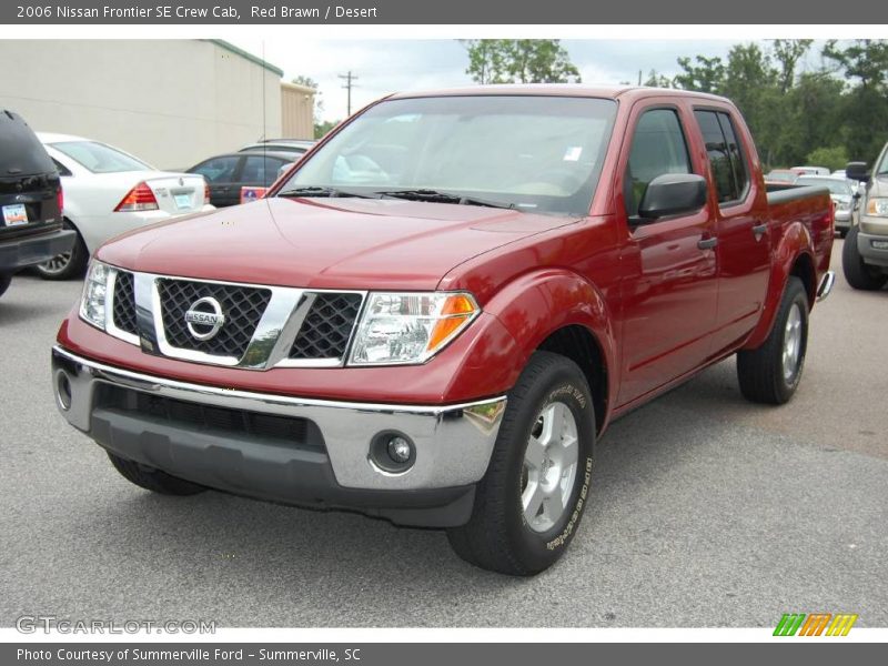 Red Brawn / Desert 2006 Nissan Frontier SE Crew Cab