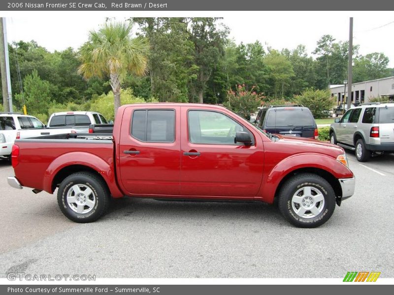 Red Brawn / Desert 2006 Nissan Frontier SE Crew Cab