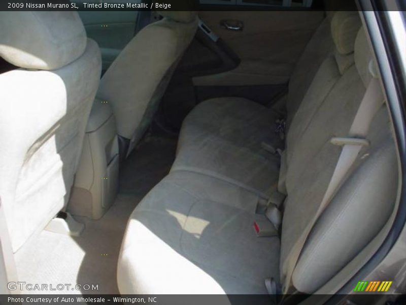 Tinted Bronze Metallic / Beige 2009 Nissan Murano SL