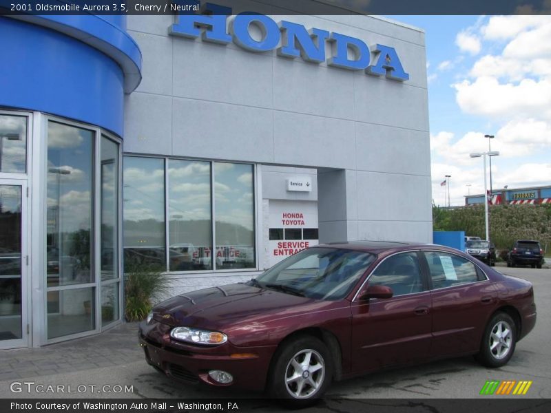 Cherry / Neutral 2001 Oldsmobile Aurora 3.5