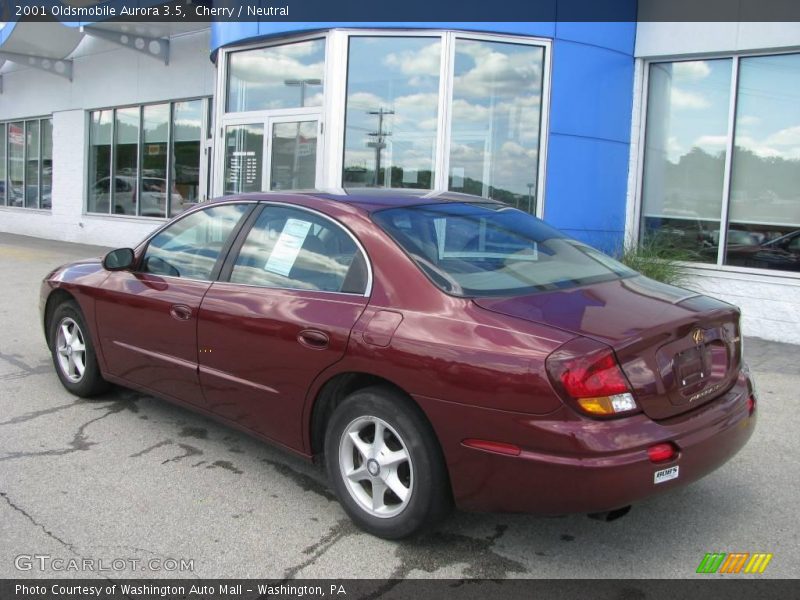 Cherry / Neutral 2001 Oldsmobile Aurora 3.5