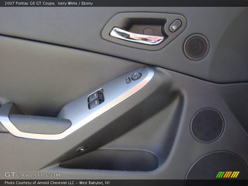 Ivory White / Ebony 2007 Pontiac G6 GT Coupe