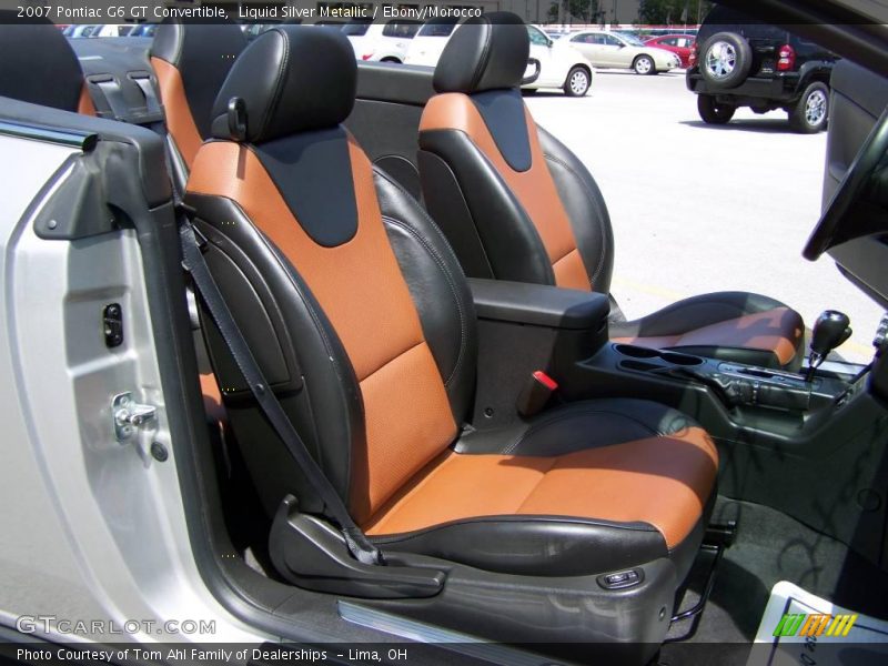 Liquid Silver Metallic / Ebony/Morocco 2007 Pontiac G6 GT Convertible