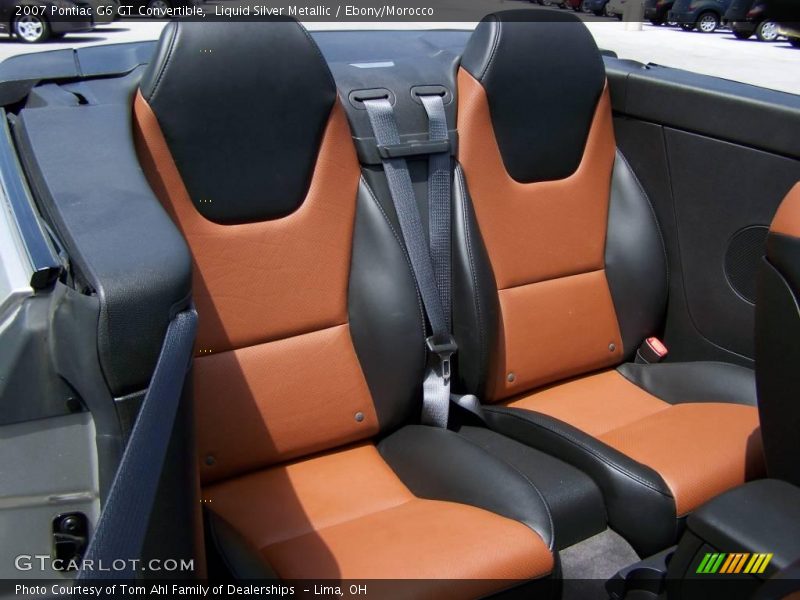 Liquid Silver Metallic / Ebony/Morocco 2007 Pontiac G6 GT Convertible