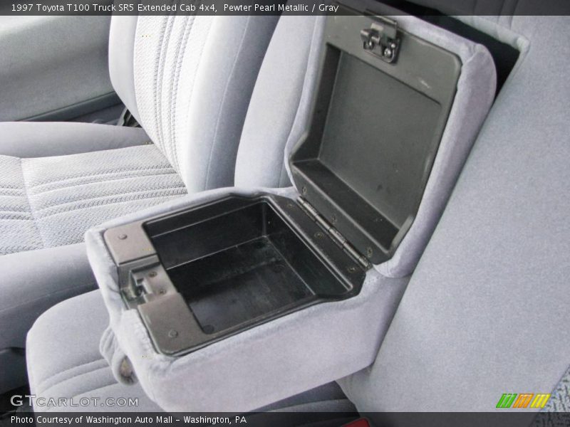 Pewter Pearl Metallic / Gray 1997 Toyota T100 Truck SR5 Extended Cab 4x4