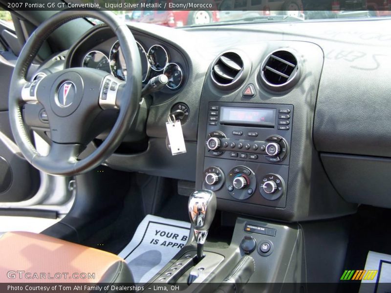 Liquid Silver Metallic / Ebony/Morocco 2007 Pontiac G6 GT Convertible