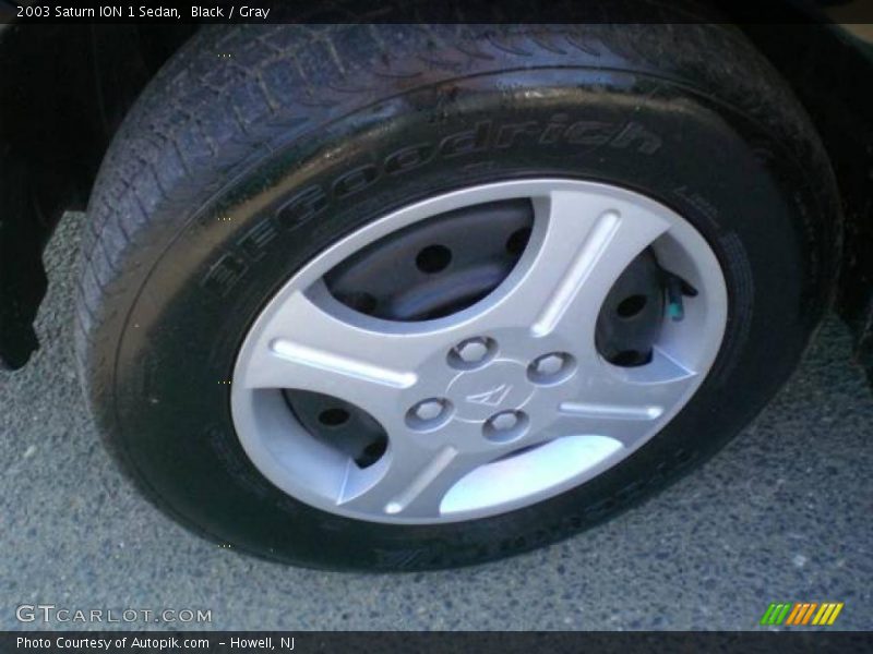 Black / Gray 2003 Saturn ION 1 Sedan