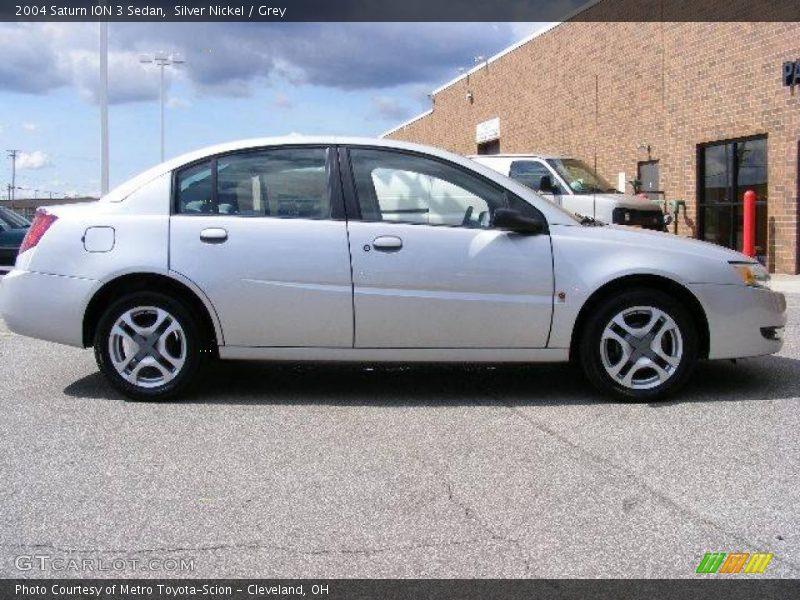 Silver Nickel / Grey 2004 Saturn ION 3 Sedan