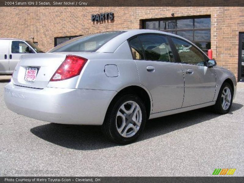 Silver Nickel / Grey 2004 Saturn ION 3 Sedan