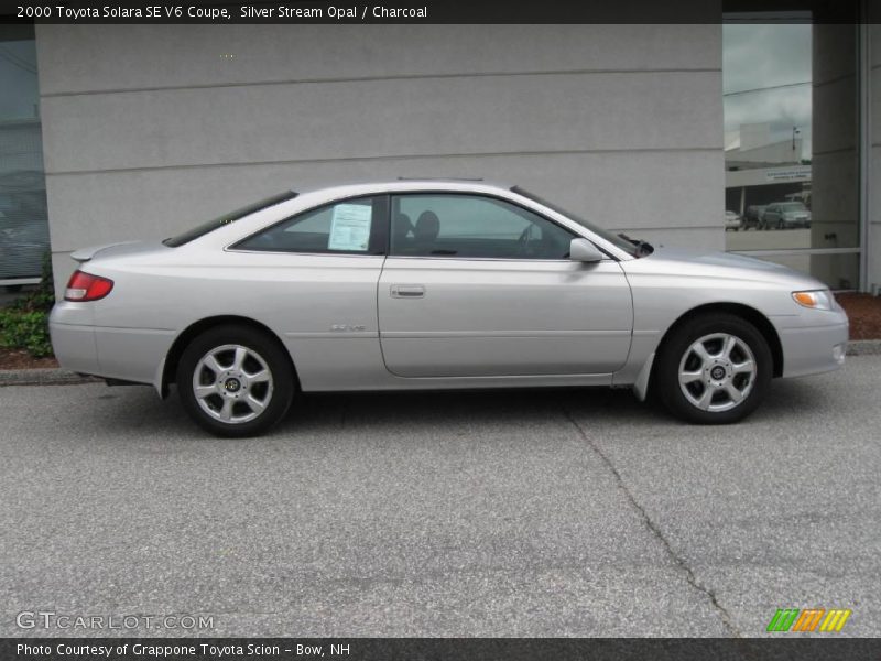 Silver Stream Opal / Charcoal 2000 Toyota Solara SE V6 Coupe