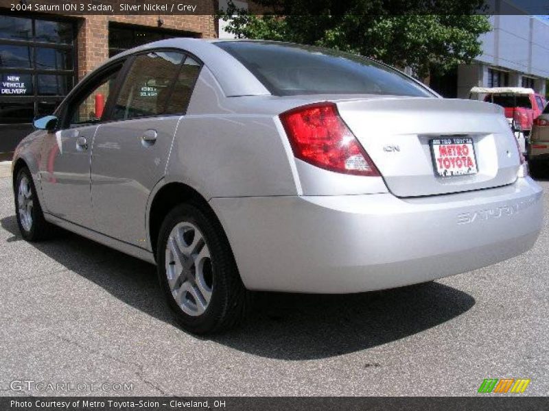 Silver Nickel / Grey 2004 Saturn ION 3 Sedan