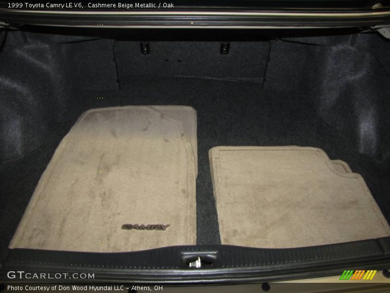 Cashmere Beige Metallic / Oak 1999 Toyota Camry LE V6