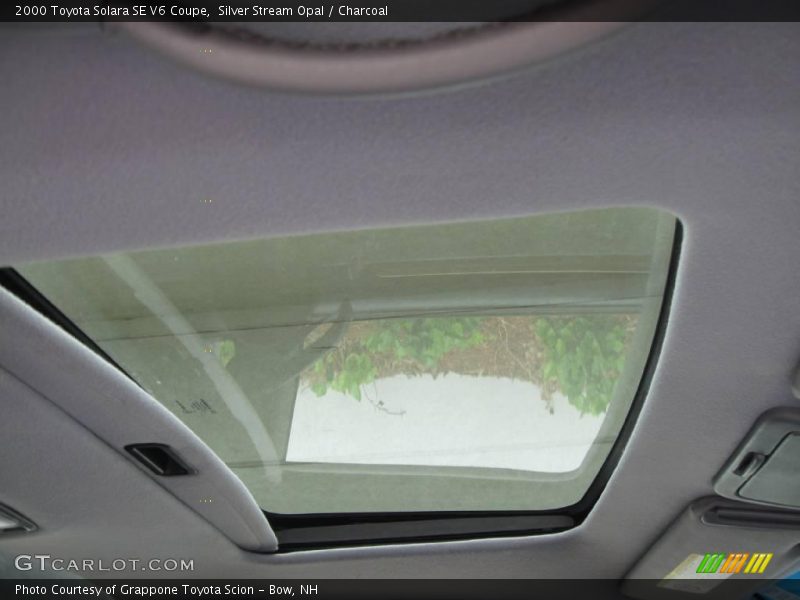 Silver Stream Opal / Charcoal 2000 Toyota Solara SE V6 Coupe