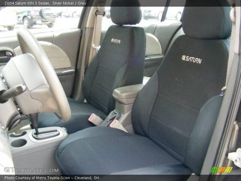 Silver Nickel / Grey 2004 Saturn ION 3 Sedan