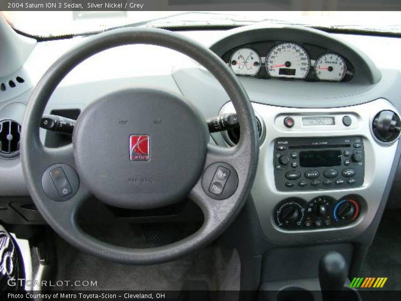 Silver Nickel / Grey 2004 Saturn ION 3 Sedan