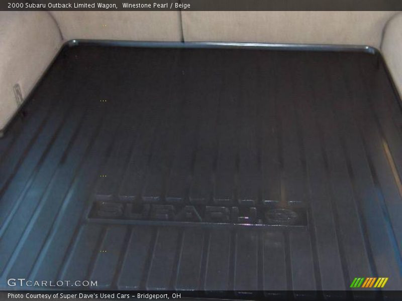 Winestone Pearl / Beige 2000 Subaru Outback Limited Wagon