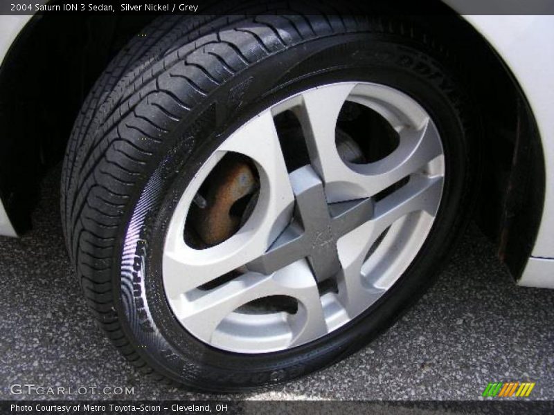 Silver Nickel / Grey 2004 Saturn ION 3 Sedan