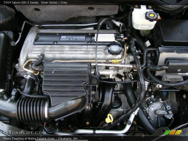 Silver Nickel / Grey 2004 Saturn ION 3 Sedan