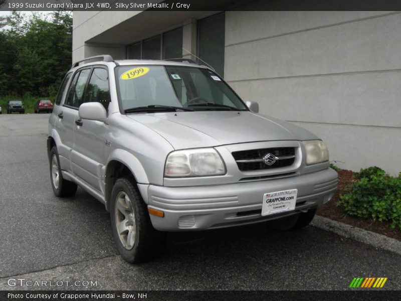 Silky Silver Metallic / Grey 1999 Suzuki Grand Vitara JLX 4WD