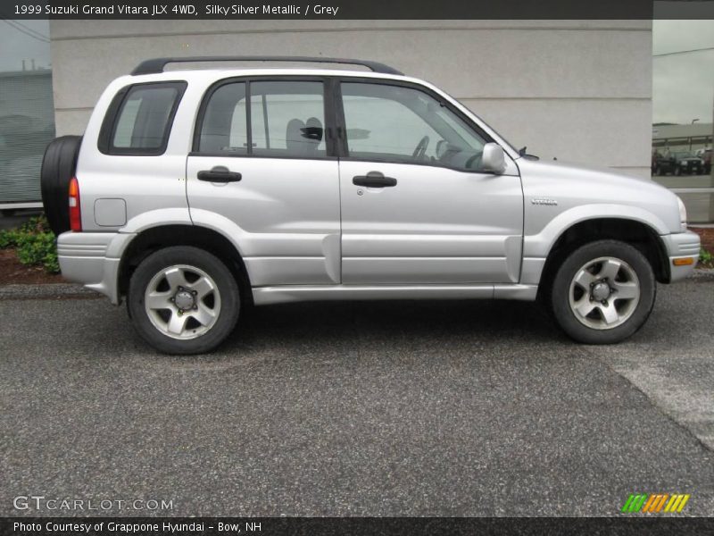 Silky Silver Metallic / Grey 1999 Suzuki Grand Vitara JLX 4WD
