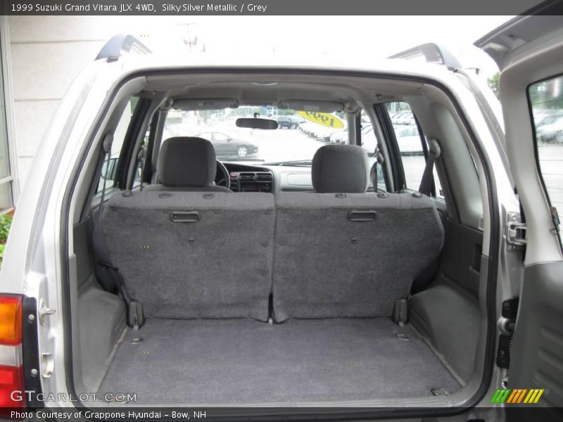 Silky Silver Metallic / Grey 1999 Suzuki Grand Vitara JLX 4WD
