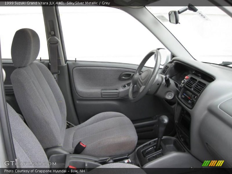Silky Silver Metallic / Grey 1999 Suzuki Grand Vitara JLX 4WD