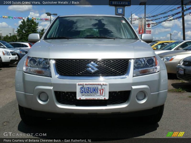 Quicksilver Metallic / Black 2008 Suzuki Grand Vitara