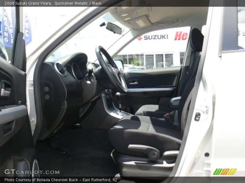 Quicksilver Metallic / Black 2008 Suzuki Grand Vitara