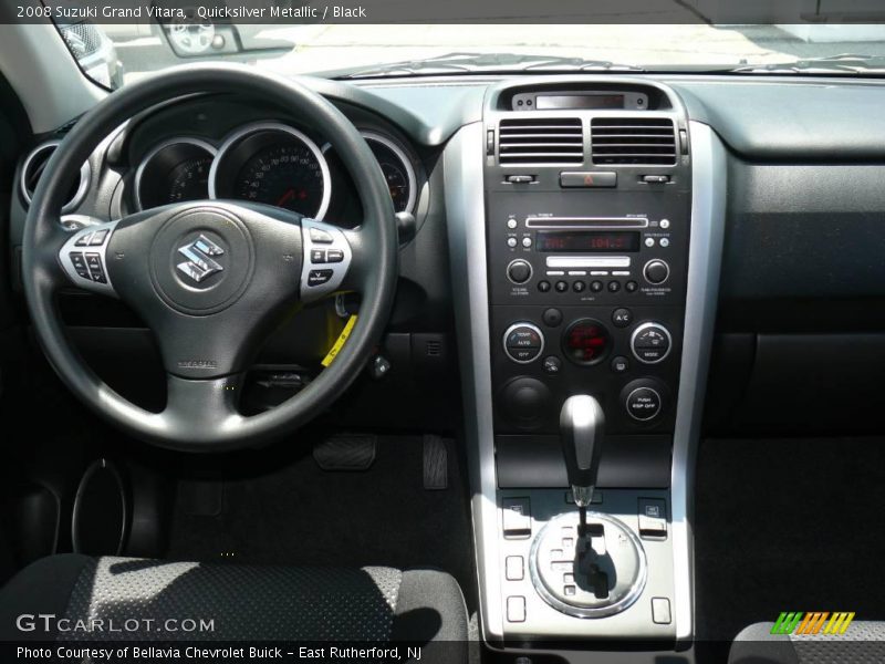 Quicksilver Metallic / Black 2008 Suzuki Grand Vitara