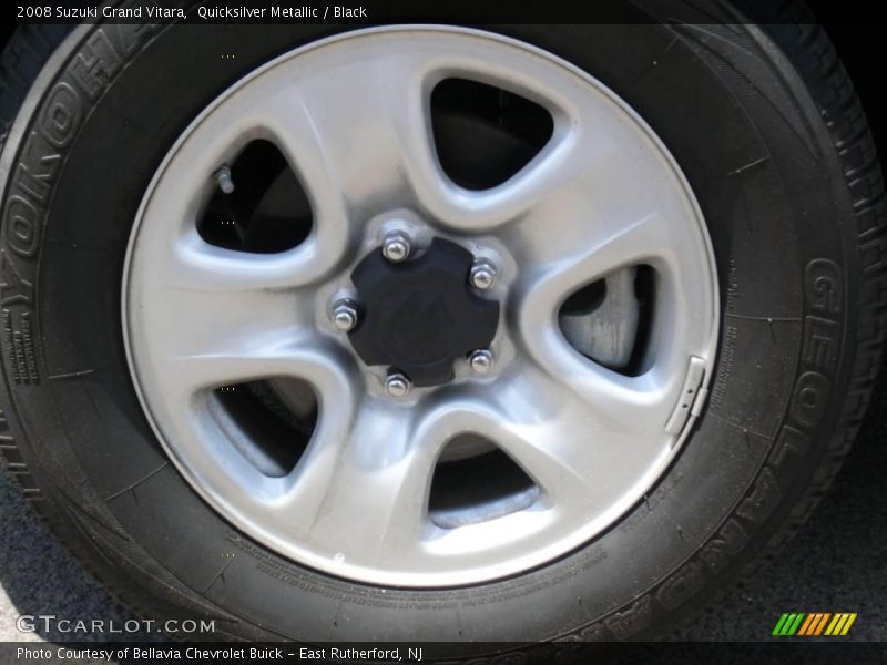 Quicksilver Metallic / Black 2008 Suzuki Grand Vitara